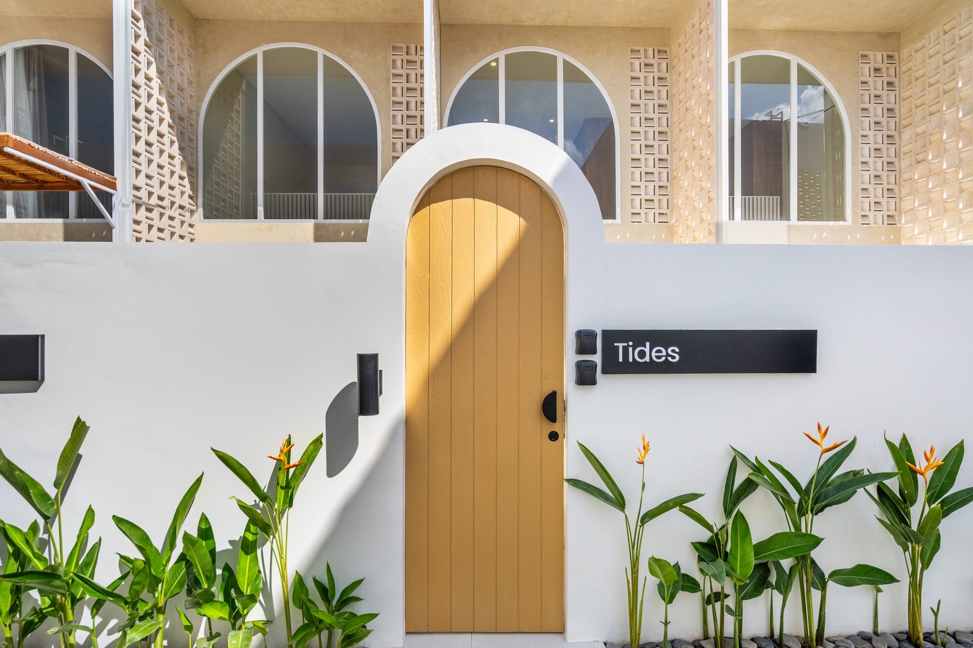 Temple of Tides villa entrance